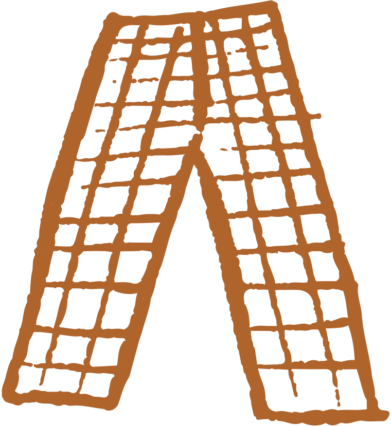 Ilustração de calça de alfaiataria xadrez